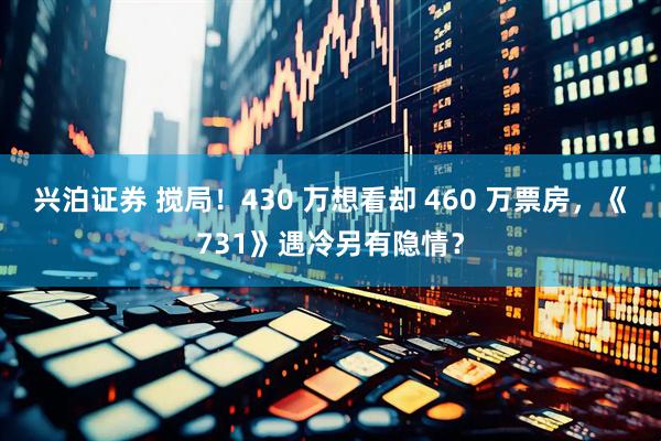 兴泊证券 搅局！430 万想看却 460 万票房，《731》遇冷另有隐情？