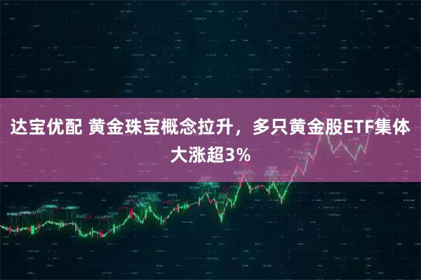 达宝优配 黄金珠宝概念拉升，多只黄金股ETF集体大涨超3%